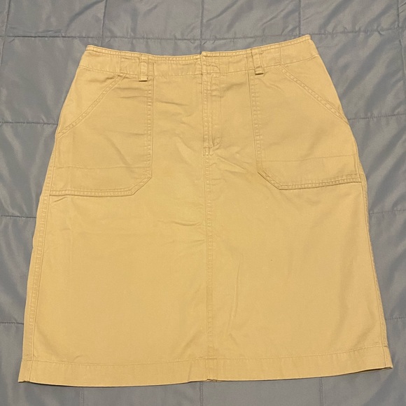 Rafaella khaki skirt - Picture 1 of 9